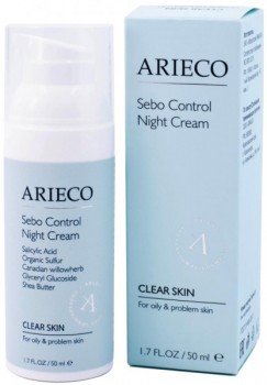 Arieco Sebo Control Night Cream (Себорегулирующий ночной крем), 50 мл