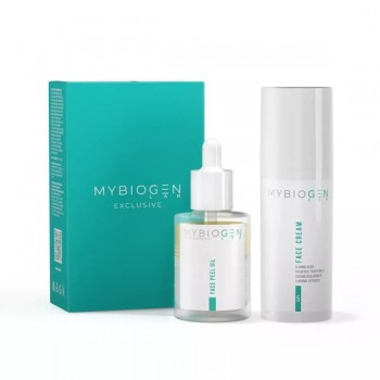 MyBiogen (Набор для ночного омоложения тонкой и чувствительной кожи), 30 мл + 50 мл