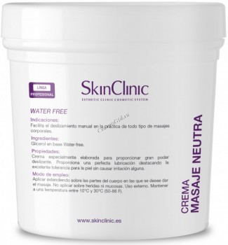 Skin Clinic Neutral massage cream (Крем нейтральный массажный), 1000 мл