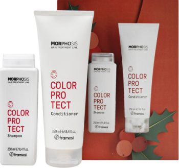 Framesi Morphosis Color Protect (Новогодний набор для ухода за волосами), 2 шт x 250 мл