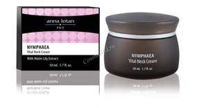 Anna Lotan pro Nymphea vital neck cream with water lily extract (Нимфея оживляющий крем для шеи с экстрактом водяной лилии), 50 мл.