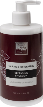 Beauty Style «Taurine & Resveratrol» Cleansing Emulsion (Очищающая эмульсия), 460 мл