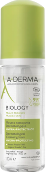 A-Derma Biology Hydra-protectrice Mousse (Очищающая пенка для хрупкой кожи), 150 мл