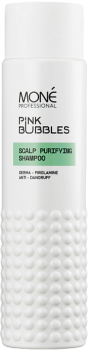Mone Professional Pink Bubbles Scalp Purifying Shampoo (Очищающий шампунь для чувствительной кожи головы), 300 мл