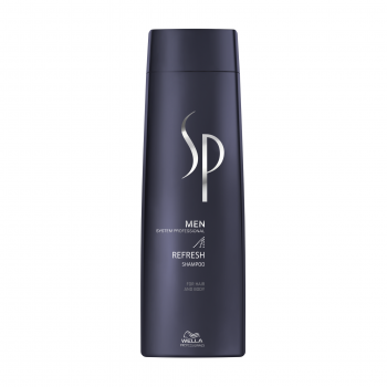 Wella SP Men Refresh shampoo (освежающий шампунь) 