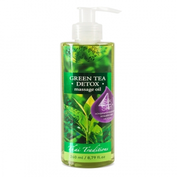 Thai Traditions Massage Oil Green Tea Detox (Масло массажное Зеленый Чай Детокс)