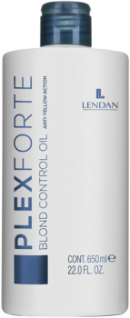 Lendan Plex Forte Blond Control Oil (Тонирующее масло), 650 мл