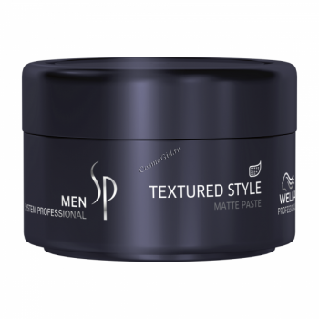 Wella System Professional Men Textured Style (паста для укладки с матовым эффектом), 75 мл