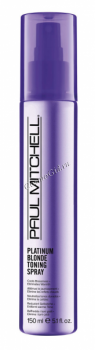 Paul Mitchell Platinum Blonde Toning spray (Оттеночный спрей для осветленных волос), 150 мл
