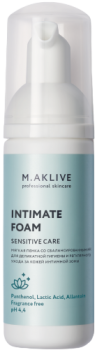 M.Aklive Intimate Foam «Sensitive care» (Пенка для интимной гигиены «Деликатный уход»)