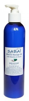 Pevonia Sabai massage oil malakite (Микроэмульсионное массажное масло с цинкитом и малахитом), 240мл