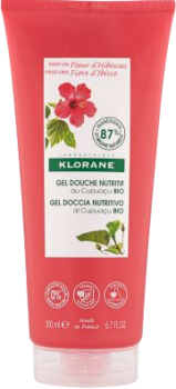 Klorane Shower Gel (Питательный гель для душа «цветок гибискуса» с органическим маслом купуасу), 200 мл