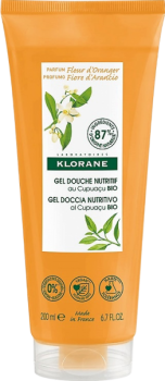Klorane Shower Gel (Питательный гель для душа «цветок апельсина» с органическим маслом купуасу), 200 мл