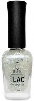 IQ Beauty Prolac+bioceramics Potal Glossy Top Silver (Финишное покрытие для лака с поталью глянцевое), 12,5 мл