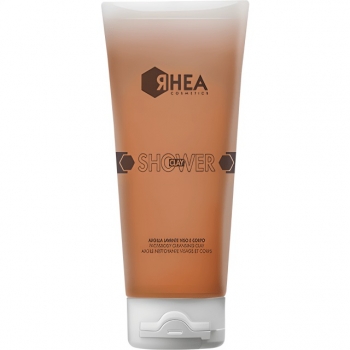 RHEA Cosmetics ShowerClay Cleansing Face & Body Clay (Очищающая глина для лица и тела).