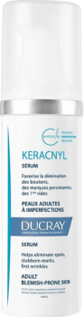 Ducray Keracnyl (Разглаживающая сыворотка для проблемной кожи), 30 мл