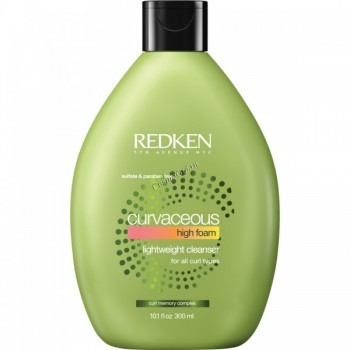 Redken Curvaceous High foam shampoo (Шампунь с высокой степенью пенности), 300 мл