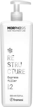 Framesi Morphosis Hair Treatment Line Restructure Express Filler Step 2 (Реструктурирующий экспресс-филлер. Шаг 2), 1000 мл