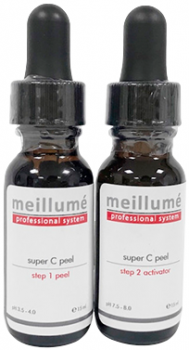 Meillume Super-C Peel (Двухфазный пилинг с витамином С), 2 шт x 15 мл
