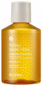 Blithe Patting Splash Mask Yellow Energy Citrus & Honey (Сплэш-маска для сияния «Энергия Цитрус и мед»)