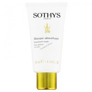 Sothys Absorbant mask (Абсорбирующая маска), 50 мл.