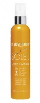 La Biosthetique Soleil Spray Invisible SPF 6 (Водостойкий солнцезащитный спрей с SPF 6 для базовой защиты), 150 мл