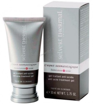 Selvert Thermal L'esprit Dermatologique Gel traitant Anti-acnee (Анти-акне гель), 50 мл