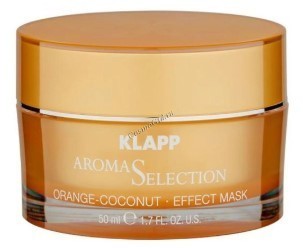 Klapp Aroma Selection Orange-Coconut Mask (Эффект-маска «Апельсин-Кокос»), 50 мл