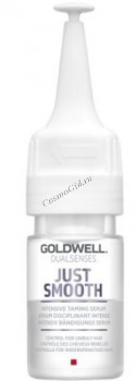 Goldwell Just Smooth Taming serum (Интенсивная усмиряющая сыворотка для непослушных волос), 12x18 мл