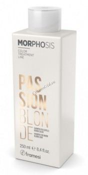 Framesi Morphosis Passion Blonde (Шампунь для теплых оттенков светлых волос), 250 мл