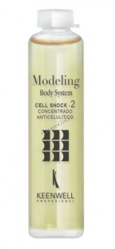 Keenwell Modeling Body System CELL SHOCK 2 Антицеллюлитный концентрат, 10 амп. по 15 мл