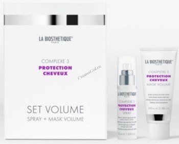 La Biosthetique Set Volume Complexe 3 (Стабилизирующий дуэт с молекулярным комплексом защиты волос)