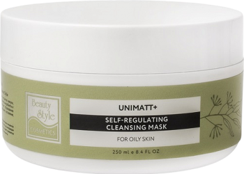 Beauty Style Unimatt+ Self-Regulating Cleansing Mask (Себорегулирующая очищающая маска для жирной и смешанной кожи), 250 мл