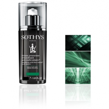 Sothys Detoxifying Anti-Free Radical Youth (Anti-age омолаживающая сыворотка для детокса кожи, эффект детокс-процедуры)