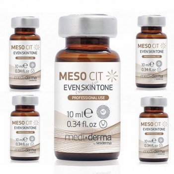 Mediderma Meso Cit Even skin tone HGH Growth factor (Лосьон для выравнивания тона кожи), 5 шт. по 10 мл