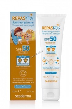 Sesderma Repaskids spf 50 (Солнцезащитный крем-гель), 100 мл.