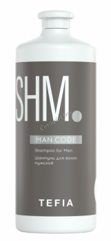 Tefia Man.Code shampoo for Men (Шампунь для волос мужской), 1000 мл