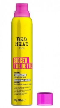 Bed Head Bigger the Better (Шампунь-мусс для объема волос), 200 мл