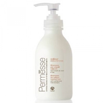 Barex permesse coloured hair shampoo (Шампунь для окрашенных волос с экстрактом личи и красного винограда)