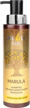 Meoli Marula shampoo For Hair Growth with Marula Oil (Шампунь для роста волос с маслом Марулы "Сила и блеск"), 400 мл