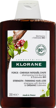 Klorane Shampoo (Шампунь с экстрактом хинина и органическим экстрактом эдельвейса)