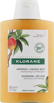 Klorane Shampoo (Шампунь с маслом манго)
