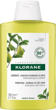 Klorane Shampoo (Шампунь с мякотью цитрона)