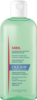 Ducray Sabal (Шампунь себорегулирующий для жирных волос), 200 мл