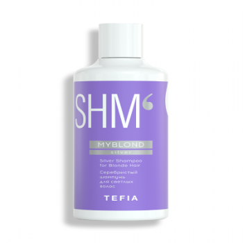 Tefia My Blond Silver Shampoo for Blonde Hair (Cеребристый шампунь для светлых волос)