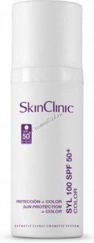 Skin Clinic SYL 100 SPF50+ Color (Крем солнцезащитный с тонирующим эффектом), 50 мл