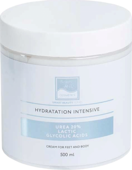 Beauty Style Hydratation Intensive (Смягчающий крем для ног и тела, с Urea 20%, кислотами молочной и гликолевой), 500 мл