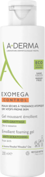 A-Derma Exomega Control Gel (Смягчающий пенящийся гель для сухой кожи)