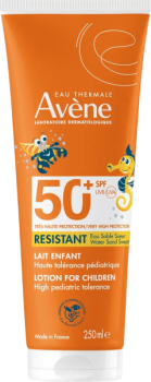 Avene Very High Protection Lotion SPF50+ (Солнцезащитное молочко для чувствительной кожи детей SPF50+), 250 мл