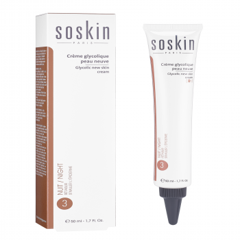 Soskin Glycolic New Skin Cream (Крем маска «Новая кожа» с гликолевой кислотой)